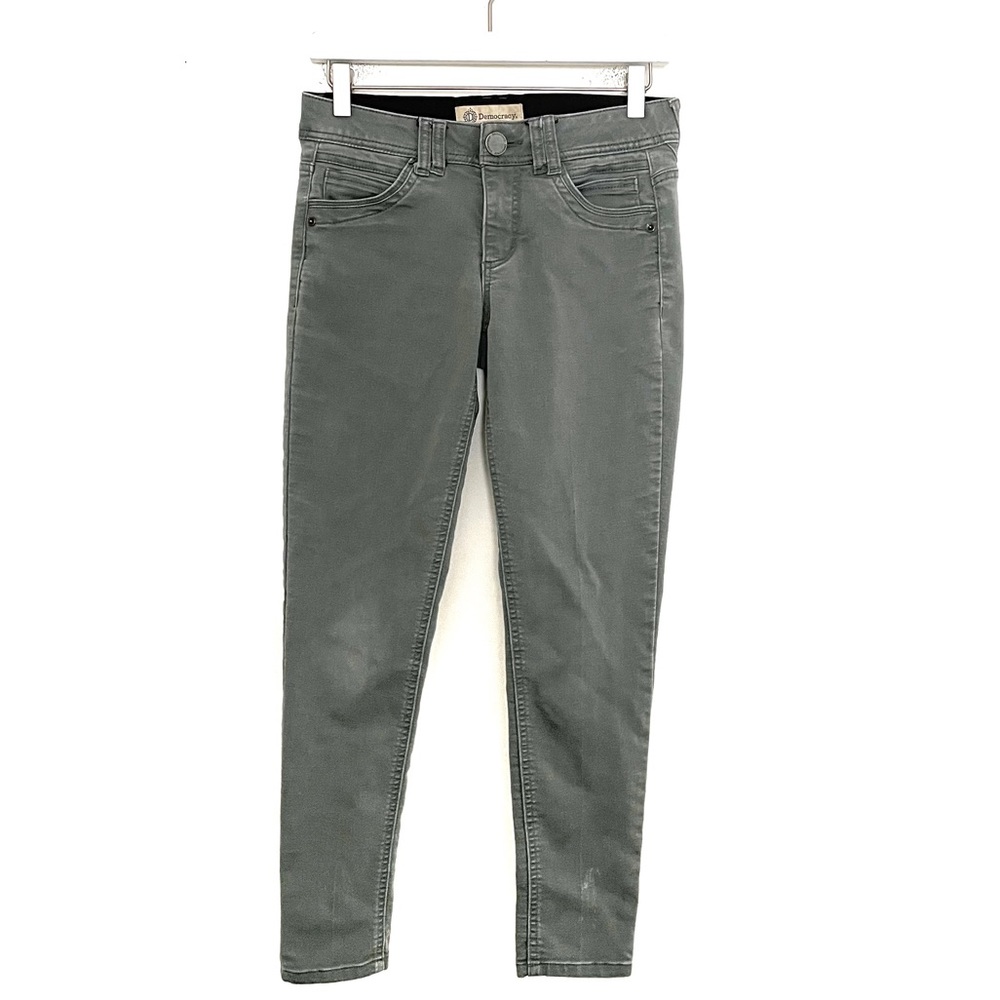 Democracy Ab Technology Stretch Skinny Jeans Gray Size 2